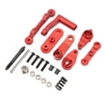 thumbnail image 3 of RC Steering Bellcrank Servo Set, Upgrade Part Improve Performance RC Steering Assembly Aluminum Alloy  For 1/10 RC Car Red,Dark Blue,Silver, 3 of 8