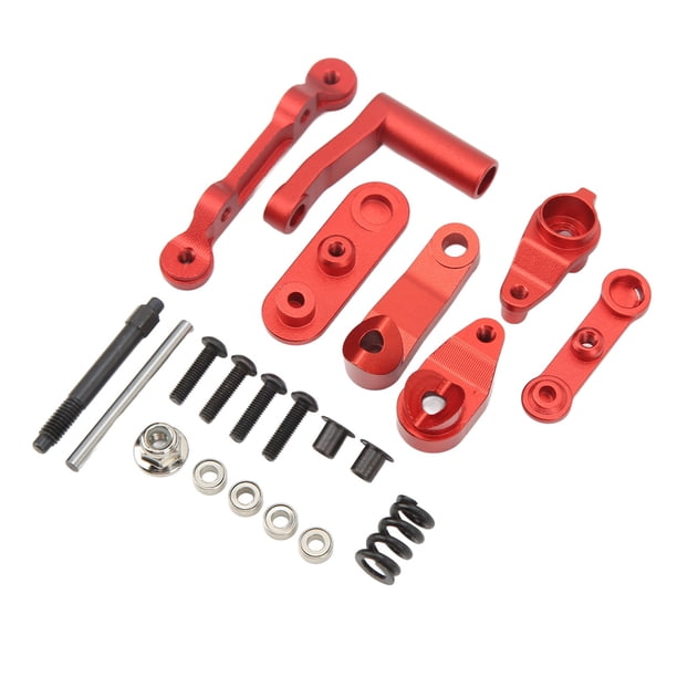 RC Steering Bellcrank Set, Wearable RC Steering Assembly Aluminum Alloy Upgrade Part Improve Performance Replacement High Strength For 1/10 RC Car ANGGREK Otros Deportes
