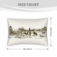 Pillow Covers Cows Grazing On The Meadow Soft Pillow Cases Standard
