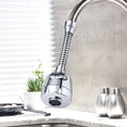 thumbnail image 1 of PRETXORVE Rallonge de Robinet de Cuisine Pivotante en Acier Inoxydable Bec de Renforcement Douche en Gros, 1 of 6