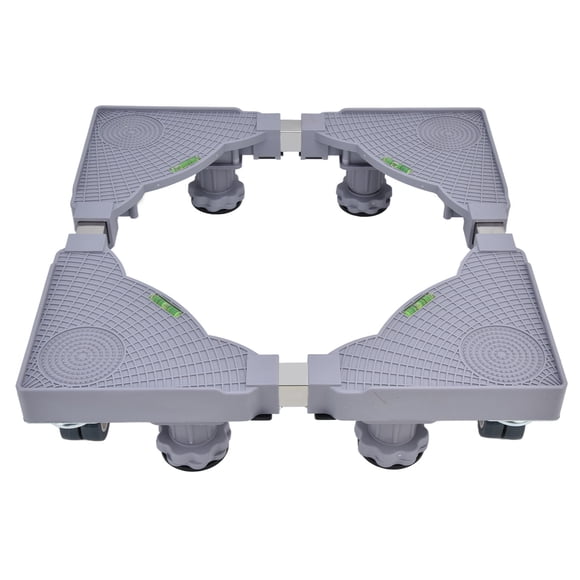 Soporte para lavadora, multifuncional, base ajustable, móvil, con ruedas de bloqueo