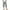 Gray, variant on BLVB Womens Cotton Linen Capri Pants Elastic High Waist Pants Wide Leg Cropped Trousers Casual Loose Summer Beach Capris