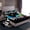 Black, variant on Feelyou Love Music Twin Sheet Sets, White Black Twin Fitted Sheet, Guitar Piano Drum Flat Sheet, Super Cozy Room Decoration, 3-Piece