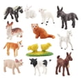 thumbnail image 4 of 12 Piezas de Animales en Miniatura CUTICAT Juguetes Educativos Figuras de animales, 4 of 8