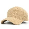 thumbnail image 1 of Gorras de béisbol de lana de cordero Gorra de hip-hop de polar de peluche de invierno cálido para hombres y mujeres Los viajes al aire libre son cómodos y cálidos, 1 of 5