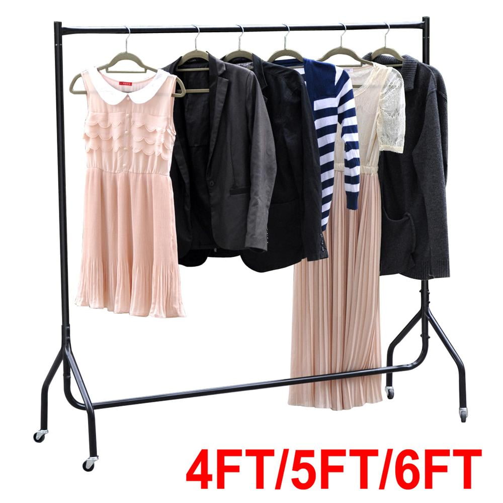 Yaheetech 6ft Heavy Duty Strong Rolling Commercial Grade Clothing