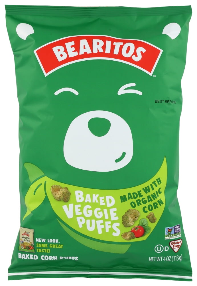 Bearitos Veggie Puffs Baked Corn Puffs