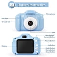 thumbnail image 4 of LNKOO Digital Camera for Kids,13MP 1080P Rechargeable Children's Toy Camera with 16G TF Card 2 Inch Video Recorder,Great Christmas Present Gift for 3-12 Year Old Boys Girls-Blue, 4 of 7