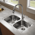 thumbnail image 3 of Grifo de Cocina YMA Home Mezcladora Acero Inoxidable Plateado, 3 of 4