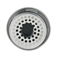 thumbnail image 4 of Mainstays Silver Stainless Steel Kitchen Sink Strainer and Drain Catcher with Rubber Stopper, 4 of 7