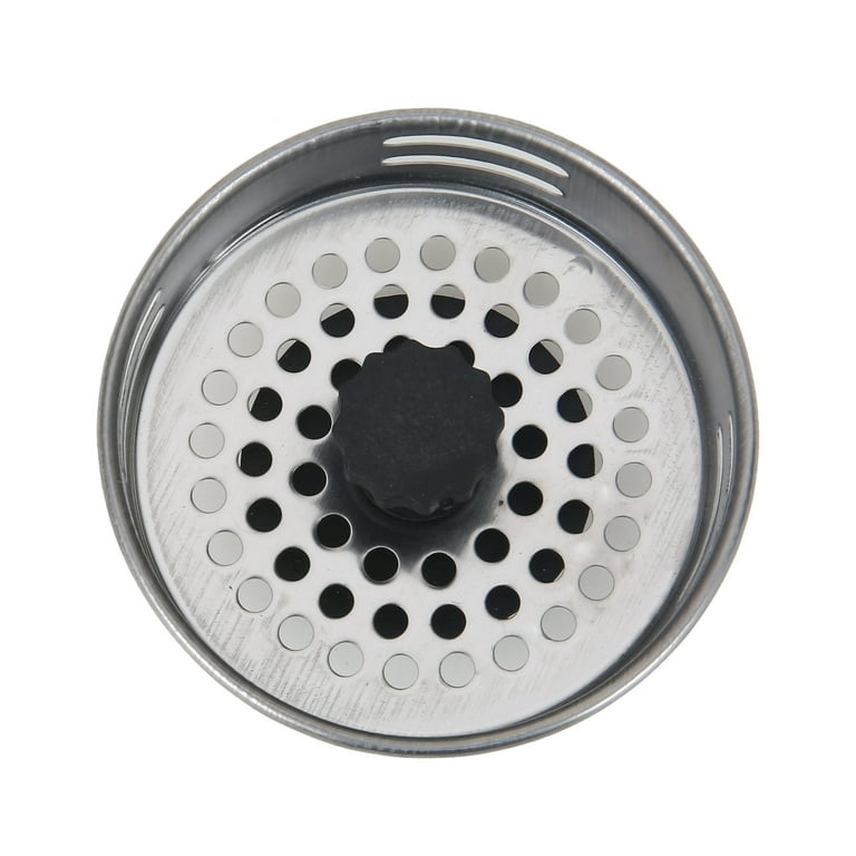Coflex Extra Deep Cup Sink Basket Strainer with Sealing Lid, 304 Stainless  Steel, Brushed Nickel Finish