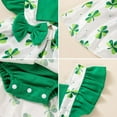 thumbnail image 7 of Krdevn Girls St. Patrick's Day Dress - Ruffle Sleeve Two Piece Outfit for Toddler Party Wear,18-24 Months, 7 of 7