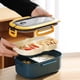 thumbnail image 5 of Bearachild Fiambrera portátil de doble capa con aislamiento de alimentos, contenedor de almacenamiento fresco, cajas Bento, pícnic de viaje al Mostrada Verde, 5 of 6
