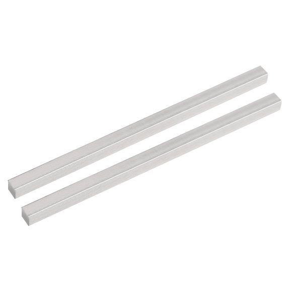 2Pack Door Knob Spindle, 140 x 7mm Door Spindle Replacement Door Handle Parts, Silver