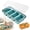 B, variant on Souew Silicone Freezer Tray With Lid - Silicone Food Freezer Tray - Large Ice Cube Freezer Molds - Soup, Sauce, Leftovers, Homemade Meal Prep Freezing Kitchen Storage Containers - Aqua