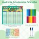 thumbnail image 2 of Tabla de Recompensas para Niños en Español, Pizarron Planeador Semanal Magnetico Inspira el Buen Comportamiento, Calendario de Actividades para Pared, Adecuado para Familias con Dos Hijos, 2 of 3
