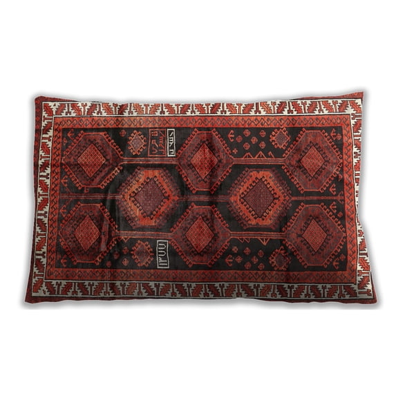 Ahgly Company Outdoor Rectangular Traditional Lumbar Throw Pillow, 13 inch by 19 inch