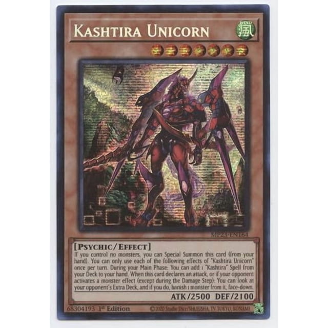 Yu-Gi-Oh! Kashtira Unicornio MP23-EN164 Secreto Prismático