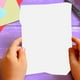 thumbnail image 2 of 20 hojas de papel termorretráctil, láminas de contracción pintadas a mano, láminas translúcidas termorretráctiles, manualidades creativas, película retráctil para tienda, color blanco, 2 of 5