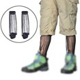 thumbnail image 3 of Soidarity 1 par de calcetines de senderismo, pantalones antimosquitos, accesorios de ropa, malla, Unisex, profesional para acampar al aire libre Escalada Negro, 3 of 6