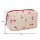 thumbnail image 4 of Bolso De Cosméticos Bolso de cosméticos acolchada floral Estampados de flores Organizador de viaje Cremallera Cartera para exteriores, 4 of 7