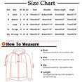 thumbnail image 4 of Hilzaten Print Sweatshirt for Women Loosse Hooded Pullover Womens Sweatshirt Long Sleeve, 4 of 7