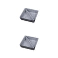 thumbnail image 3 of Inteprter Home Hotel Fieltro Llaves Cintas Teléfono Reloj Caja de almacenamiento Cajón Gabinete Bolígrafos Mandos a distancia Organizador gris oscuro gris claro 2piezas, 3 of 6