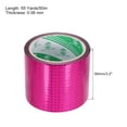 thumbnail image 2 of Rose Red Check Pattern Metalized Tape 3.2 Inch x 55 Yards Decor Tape for Detailing Accent Wall, Graphic Arts, 2 of 6