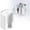 White, variant on IOTdou TV Remote Control Holder, Wall Mounted Remote Control Storage Bins, Plastic Wall Remote Control Holder for Home, Air Conditioner Remote Control Holder, Fan Remote Holder