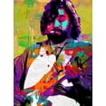 thumbnail image 4 of Stephen Chambers 25x32 White Modern Wood Framed Wall Art Titled - Lowell George, 4 of 6