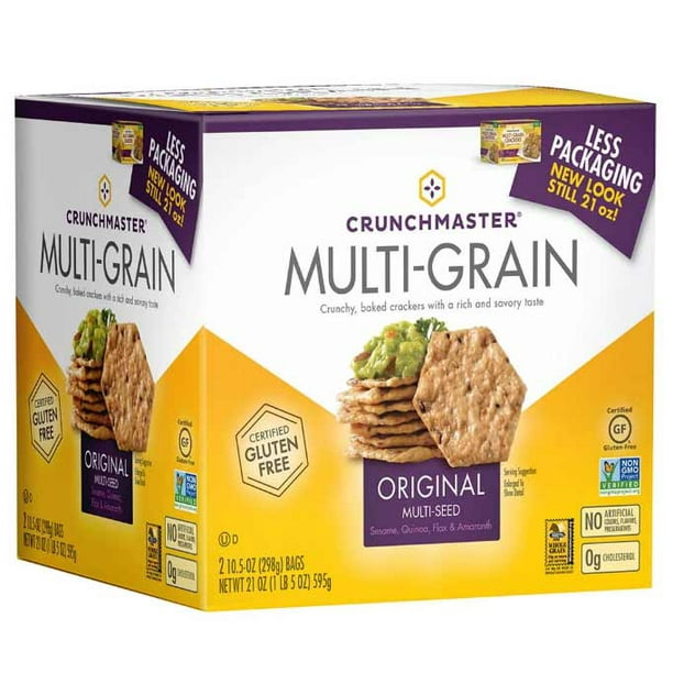 Crunchmaster MultiGrain Crackers 21 oz.