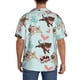 thumbnail image 3 of Fotbe Cute Pug Dogs Camisa Estampada de Manga Corta para Hombre, Casual de Verano, Estilo Playero, Sin Arrugas-XX-Large, 3 of 5