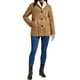 thumbnail image 2 of Abrigo de mujer INSPIRE CHIC de ante con botones, solapa con muesca, chaqueta de forro polar, abrigos de invierno con bolsillos M marrón, 2 of 6