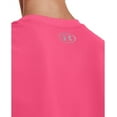 thumbnail image 6 of Under Armour Women's Solid Tech V-Neck Shirt Hot Pink 2XL, 6 of 6
