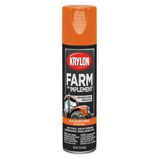 6PK Krylon K01940000 Farm & Implement Spray Paint, Allis Chalmers