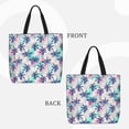 thumbnail image 4 of Sigee Palm Leaves Print Large Capacity Zippered Tote Bag - Durable, Stylish and Versatile for Everyday Use, 4 of 9