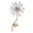 white, variant on Brooches for Women Leaf Anti-Gap Shirt Clip Decorative Brooch Pin for Blouses, No-Sew Button Covers and Modesty Clip for Women Yellow