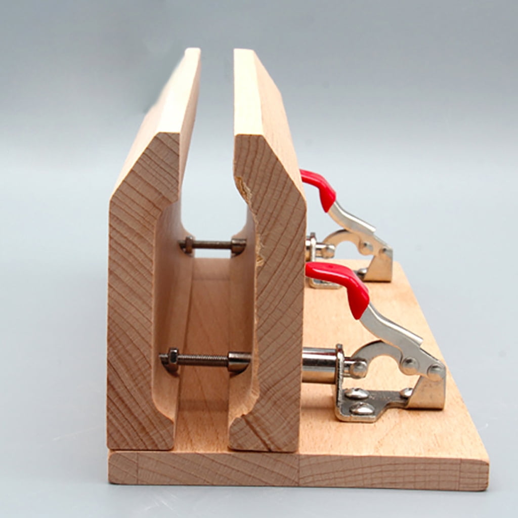 Wood Leathercraft Clamp Table for1eatherCraft Hand Stitching Project1eatherLacing Stitching Clip Tool for Leathercraft Hand Stitching Project