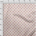 thumbnail image 3 of oneOone Cotton Jersey Orange Fabric Asian Block Sewing Craft Projects Fabric Prints By Yard 58 Inch Wide, 3 of 5
