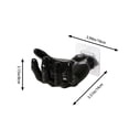 thumbnail image 3 of Hand Shaped Wall Shelf, 5.5 in x 3.9 in x 3.1 in, Plastic, for Household Repair and Organization, Black, 3 of 5