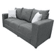 thumbnail image 3 of Sofa El Bazar Store Miami Lino Gris oxford 3 plazas, Modular, Moderno, Sala, 3 of 4