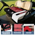 thumbnail image 4 of Snug Fit Golf Cart Seat Cover 51" x 31", Secure Microfiber Towel Blanket for EZGO, Club Car, Yamaha Bench Seats, 4 of 8