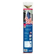 American Polycotton 3' x 5' Flag with 6' 3-Section Flagpole and Eagle Ornament Set by Annin