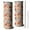 Fall Watercolor Autumn Leaves Pattern, variant on 20oz Footballs and Autumn Fall Leaves Pattern Skinny Tumblers Stainless Steel Tumbler with Lid and Straw,Vacuum Insulated Double Wall Travel Tumbler Cups with Cleaning Brush for Coffee,Tea