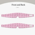 thumbnail image 2 of Disketp Pink Scarf Snowman Sleep Mask - Eye Mask for Sleeping, Full Eye Covers for Women/Men, Light Blocking Sleeping Mask for Travel Yoga Nap, 2 of 7