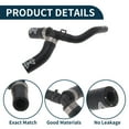 thumbnail image 4 of Manguera del radiador Unique Bargains, manguera de calefacción del radiador, manguera de salida del radiador No.7L0121156A para Audi Q7 3.6L 2007-2010, tubo de refrigerante de goma negro 1 Pc, 4 of 6