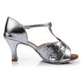 thumbnail image 5 of AZZAKVG Women'S Color Fashion Rumba Waltz Prom Ballroom Latin Salsa Dance Shoes Sandals, 5 of 9