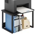 thumbnail image 1 of MARTY Printer Stand with Storage for Desk, Desktop Printer Stand Shelf Organzier for Home/Office Heavy Duty Printer Riser Under Desk Small Printer Ta, 1 of 7