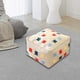 thumbnail image 1 of Cojín de suelo, cojín para asiento, decorativo, colorido, para reposapiés, cojín de meditación para silla, sofá, adultos, niños, balcón, oficina cálido A, 1 of 8