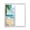 Blue, variant on Summer Beach Window Privacy Film, Coastal Ocean Tropical Palm Trees Static Cling UV Sun Blocking Tint Film Heat Control Windows Films for Bedroom Bathroom, Window Stickers 23.6"x59"